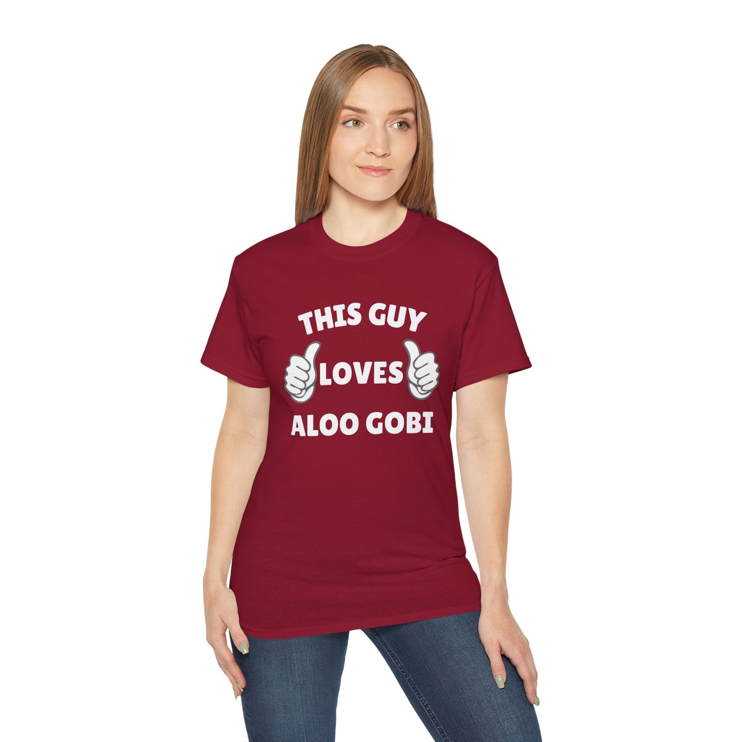 This Guy Loves Aloo Gobi - Yorkshire Indian T-Shirt