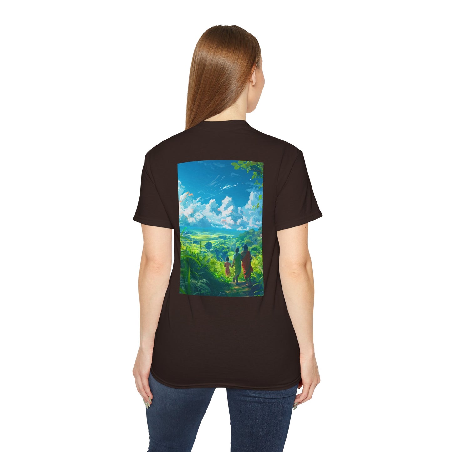 Yorkshire Indian South India Anime Style T-Shirt