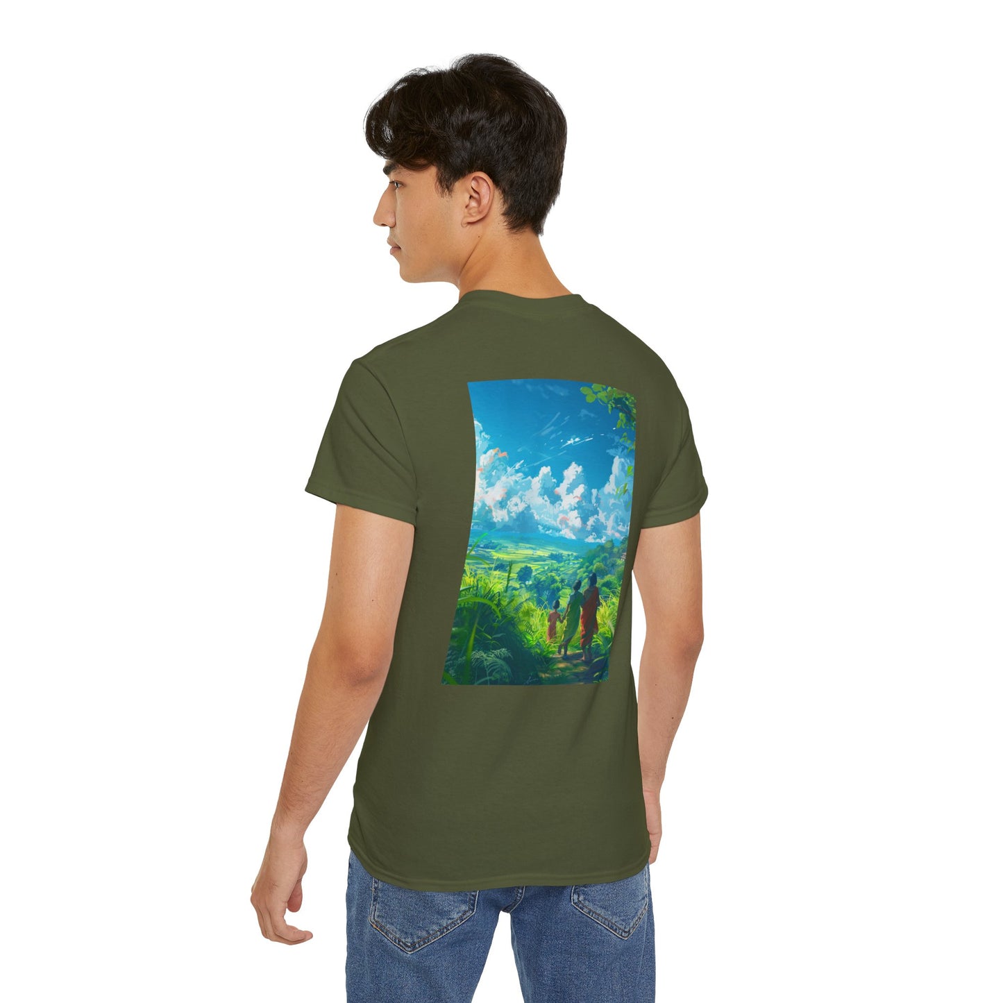 Yorkshire Indian South India Anime Style T-Shirt