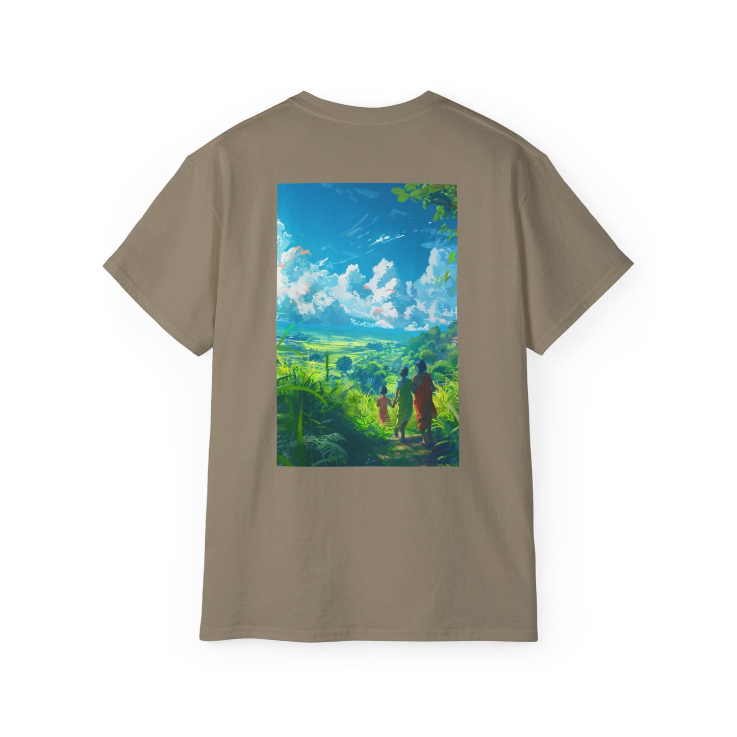 Yorkshire Indian South India Anime Style T-Shirt