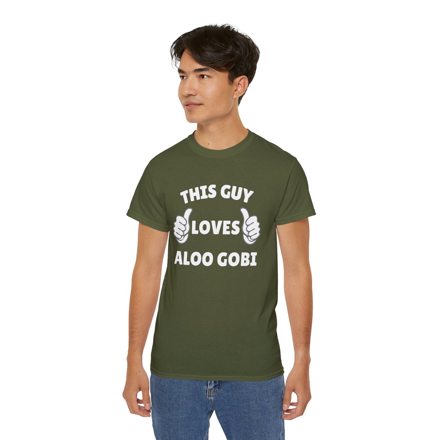 This Guy Loves Aloo Gobi - Yorkshire Indian T-Shirt