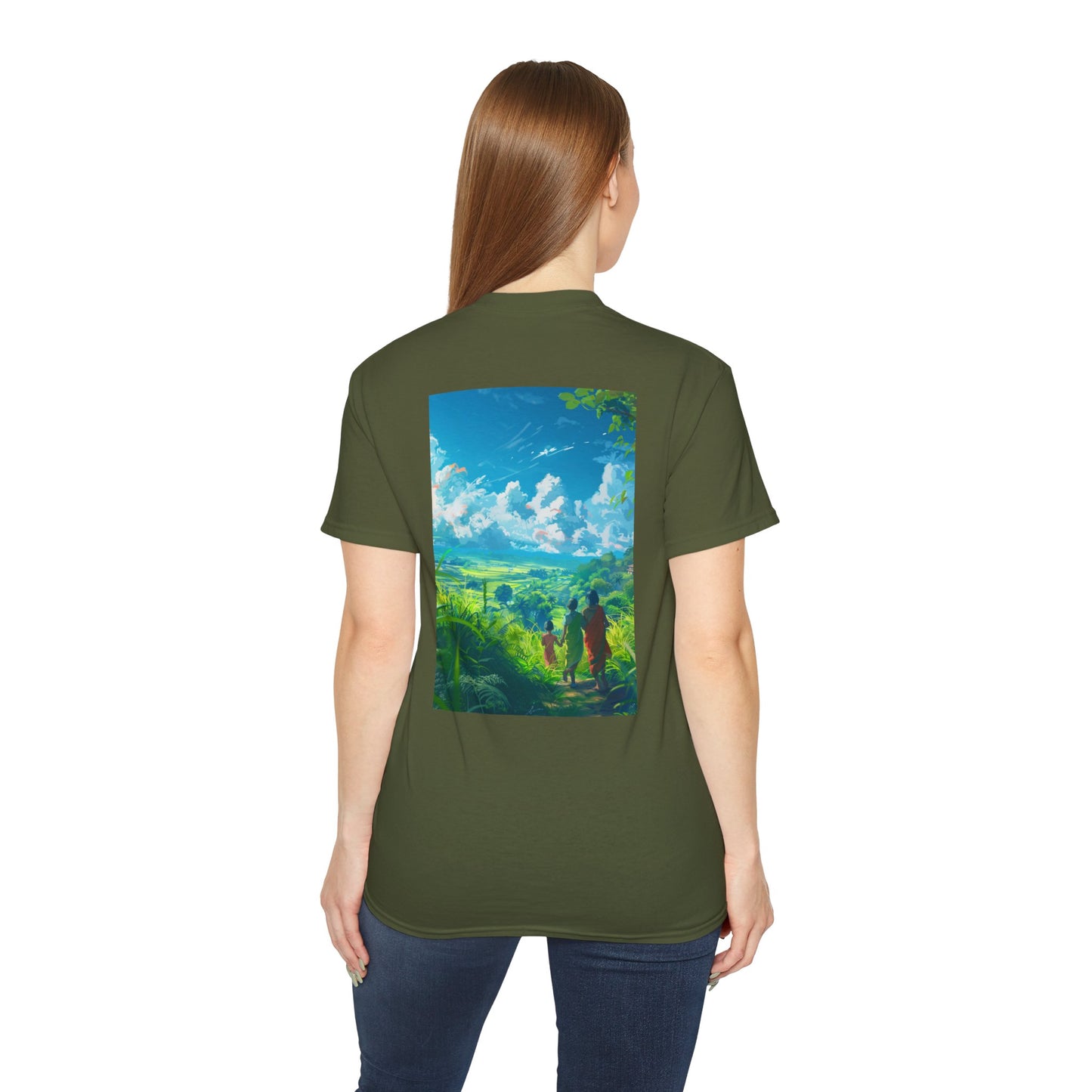 Yorkshire Indian South India Anime Style T-Shirt