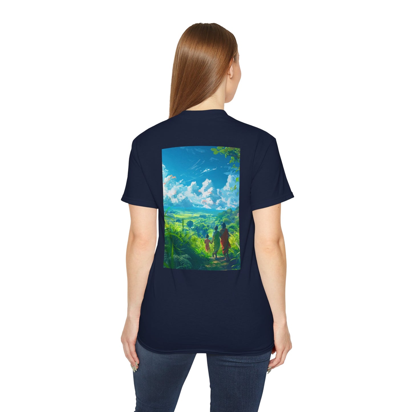 Yorkshire Indian South India Anime Style T-Shirt