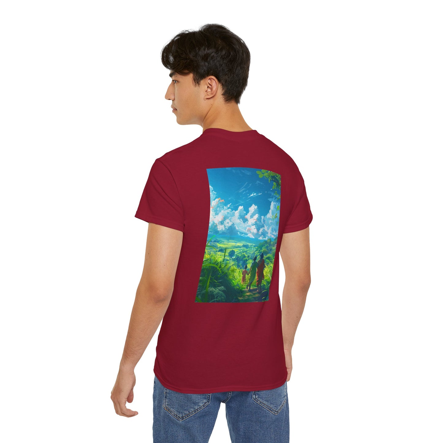 Yorkshire Indian South India Anime Style T-Shirt